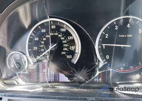 2013 BMW 740Li from USA, damaged, VIN WBAYE4C5XDD137025